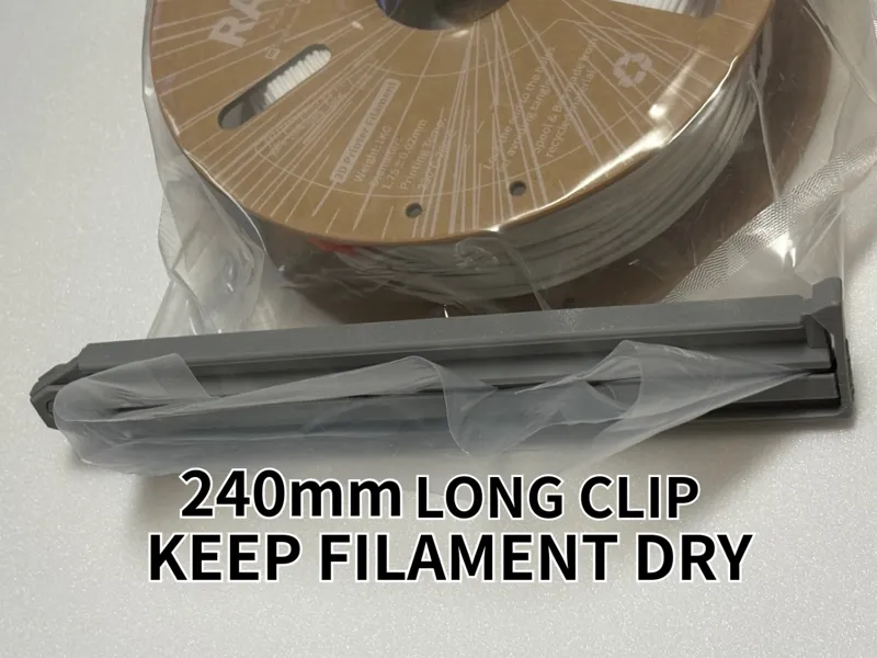 Long Filament Bag Seal Clip 240mm