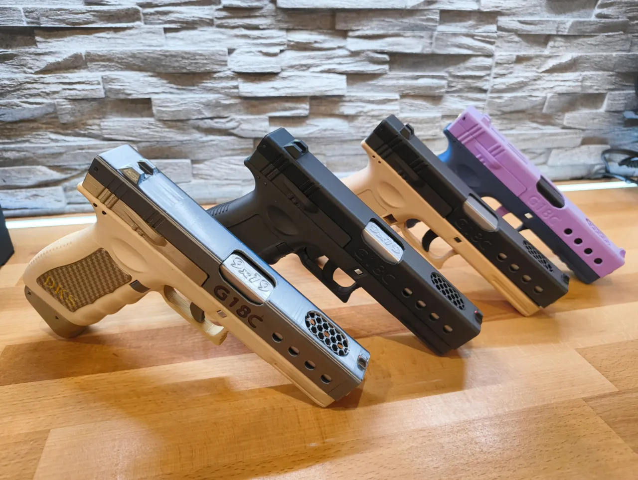 Glock Disc shooter G18c view 3