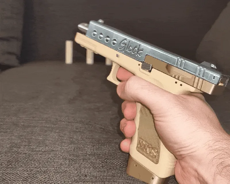 Glock Disc shooter G18c view 2