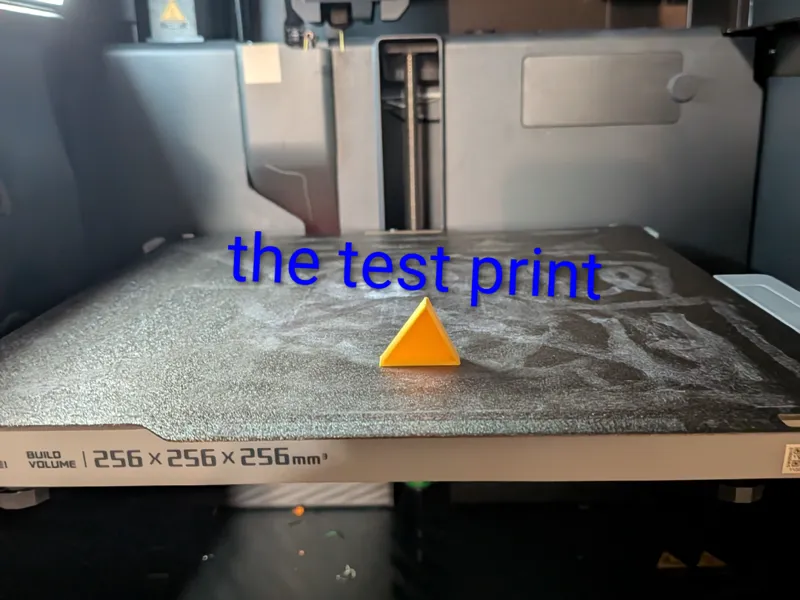 triangle test print for color