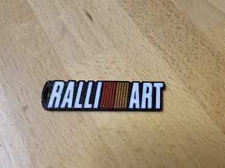 Mitsubishi Ralliart keychain