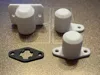 Three (3) Diffusers and Base Plate for Twist Lock Sockets