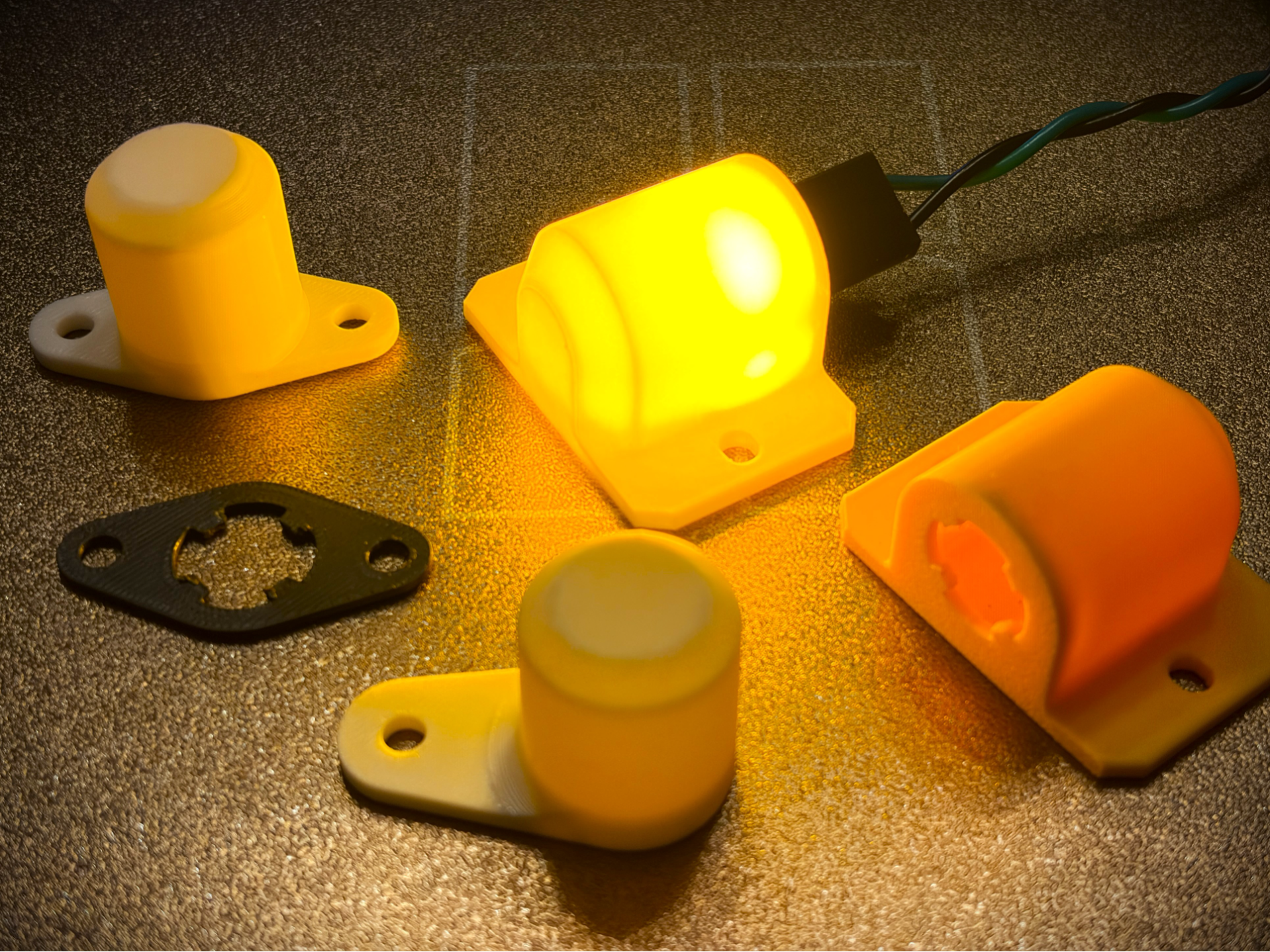 T10 LED Light Bulb Diffuser Twist Lock Socket 12V