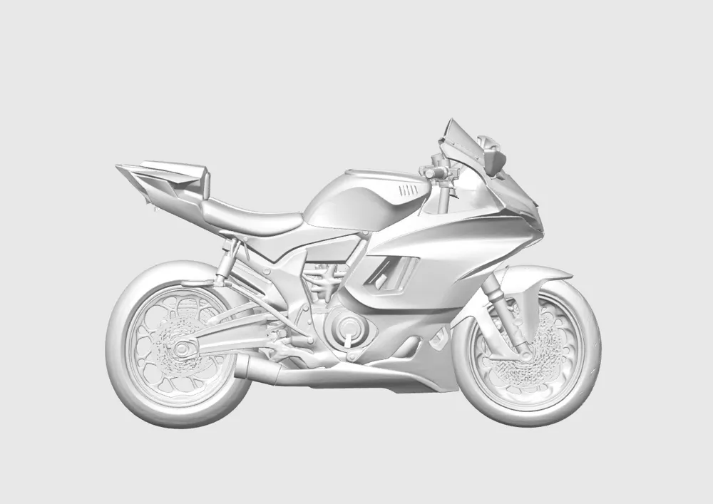 Small R7 Drawing yamaha r7 - Free 3D Print Model - MakerWorld