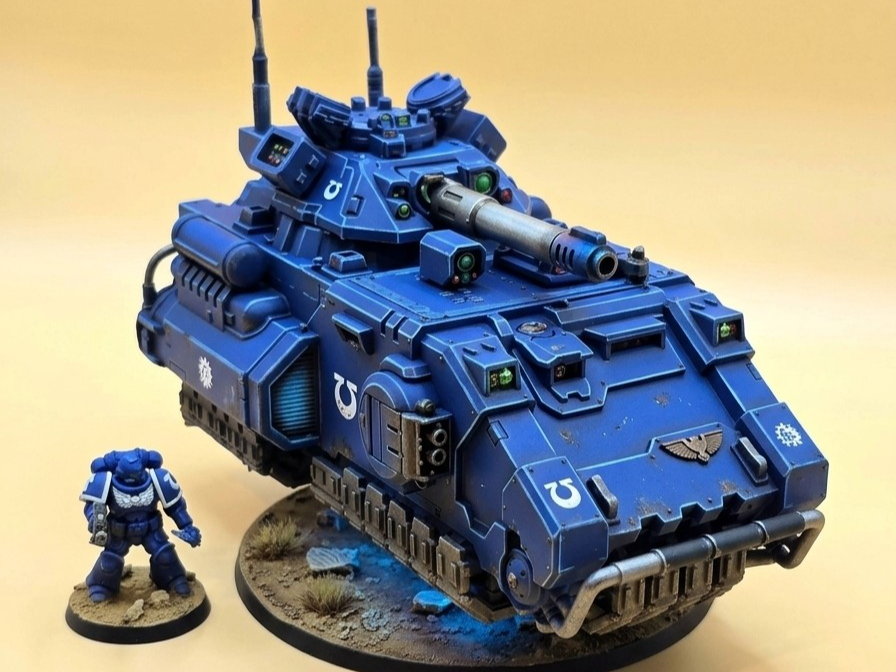 Tabletop Battle Tank Miniature - 1
