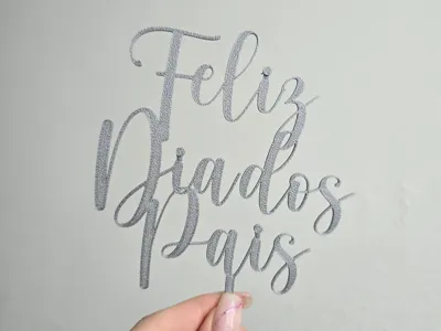 Cake Topper Feliz Dia dos Pais