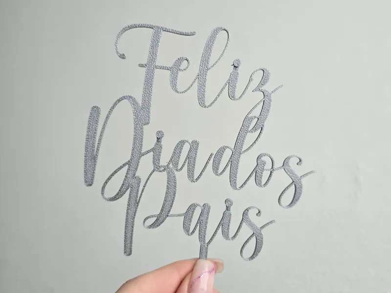Cake Topper Tortenaufsatz Feliz Dia dos Pais