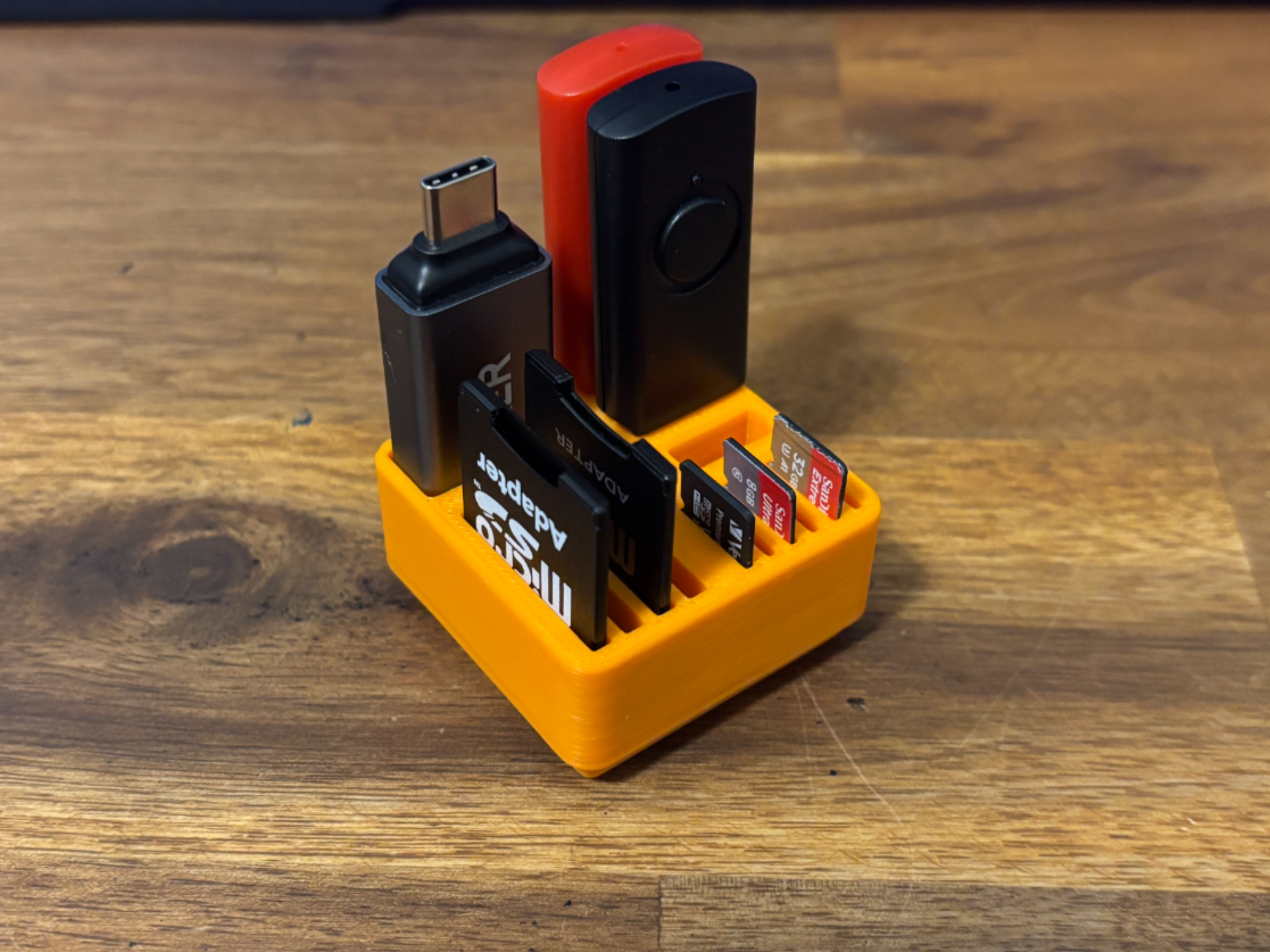 Gridfinity SD Card / SD Card Reader / USB A Holder