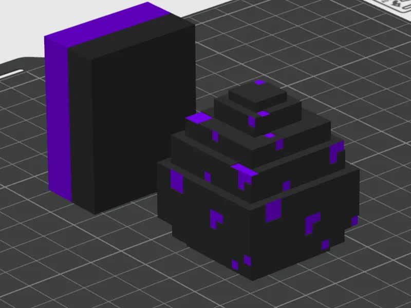 Minecraft Dragon Egg Easter Egg -Screw on Top AMS