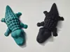 croc 2 color multi color with eyes