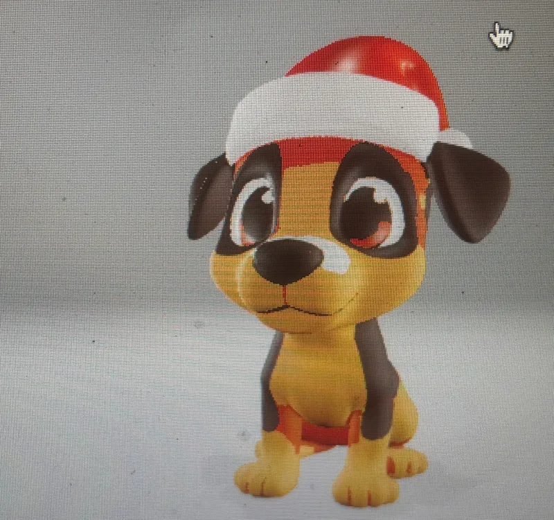 Christmas dog