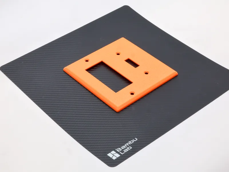 Double Gang GFCI & Toggle Wall Plate