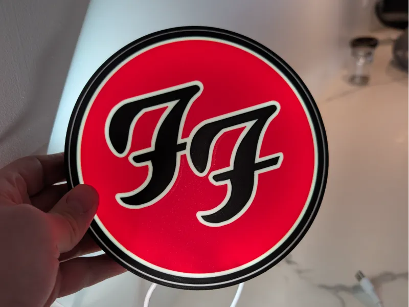 Foo Fighters Lightbox Emblem