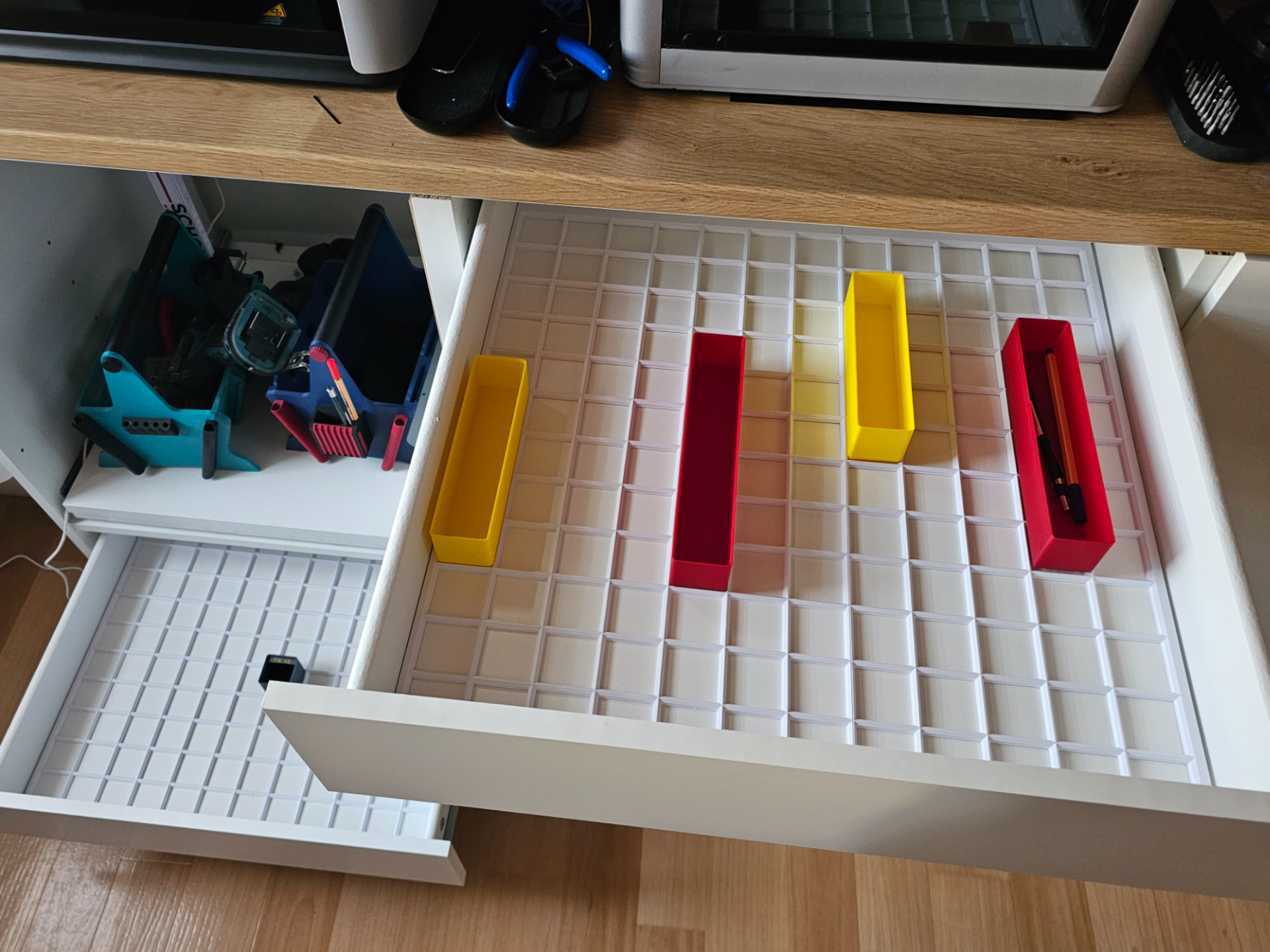 Gridfinity Einlage Ikea Knoxhult (H2S H2D H2C)