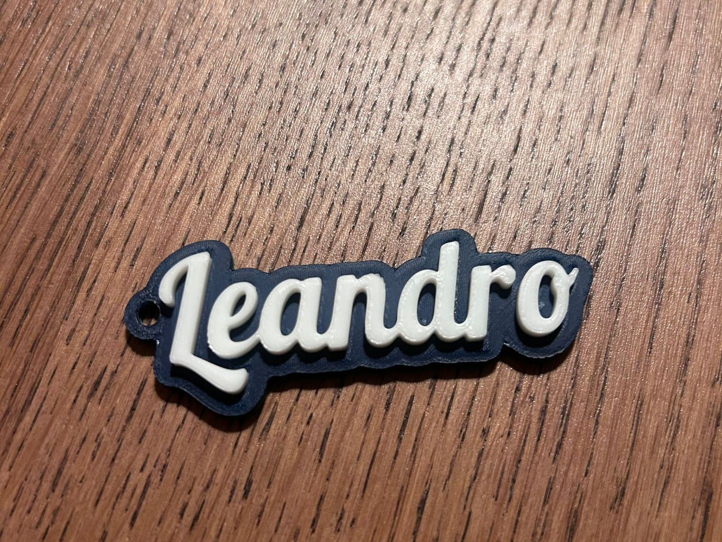 leandro name keychain