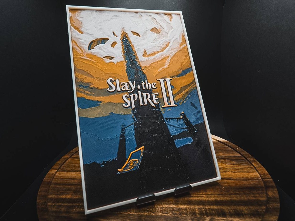 Slay the Spire 2 (Game Poster - HueForge)