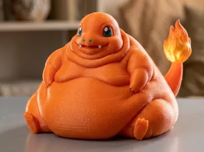 Fat Charmander Pokemon