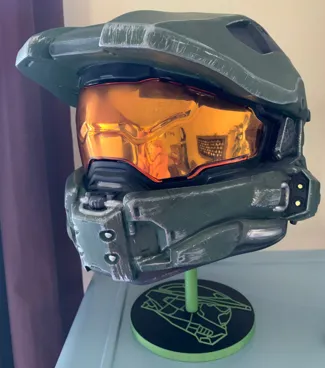 Halo master chief helmet stand kit for display