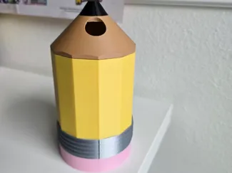 Giant Pencil 12oz Soda Can Koozie / Holder