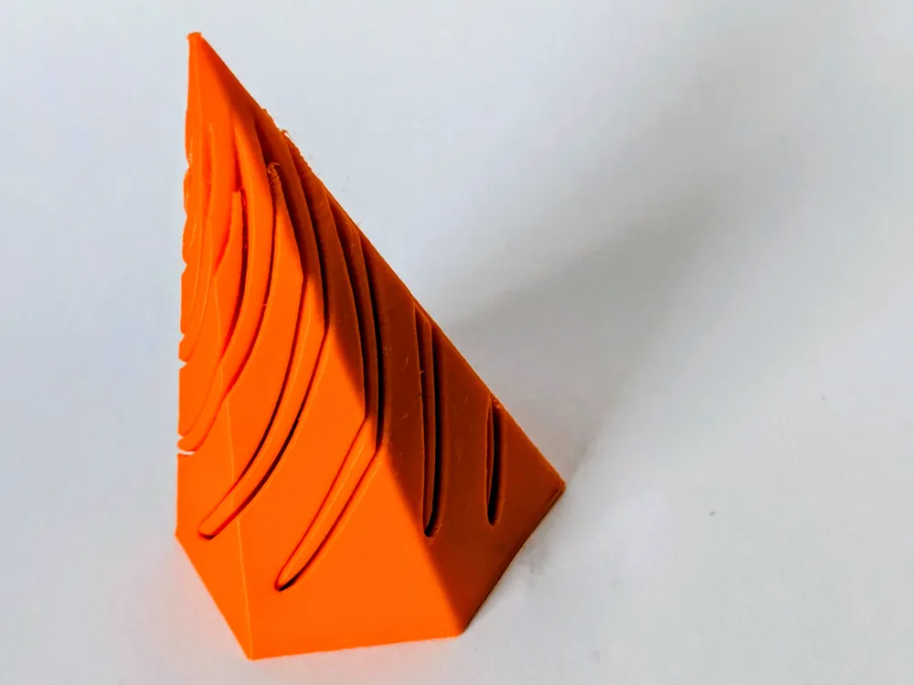Pass through hexagon pyramid fidget - Free 3D Print Model - MakerWorld