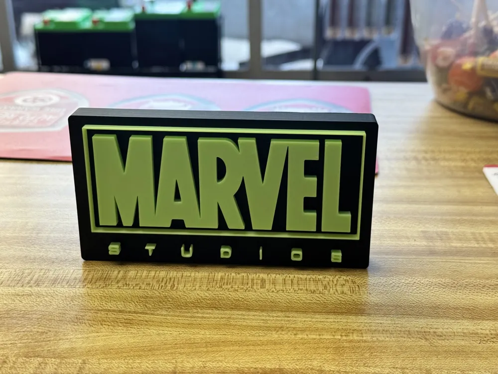 MARVEL STUDIOS SIGN - Free 3D Print Model - MakerWorld