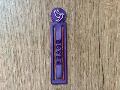 Peace Bookmark