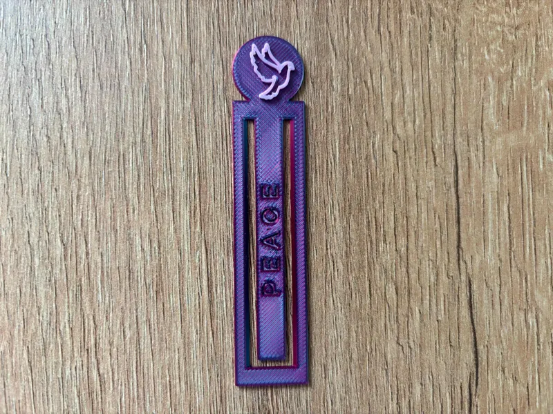 Peace Bookmark