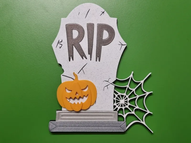 Halloween tombstone NO AMS