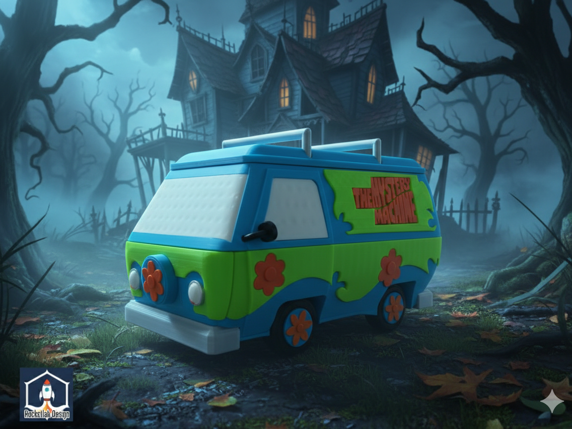Scooby-Doo Mystery Machine Candy Box / Storage box