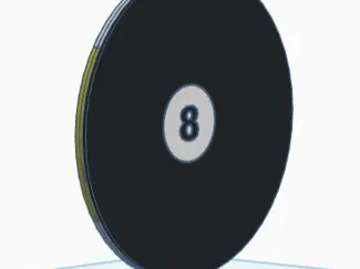8 ball 9 Ball Coaster