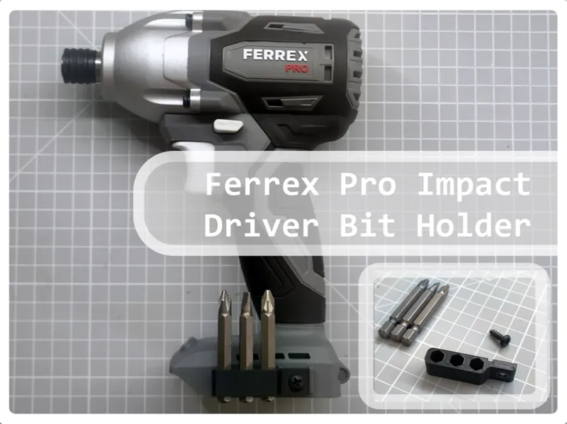 Ferrex Pro Impact Driver Bit Holder