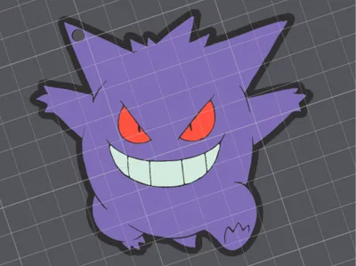 Gengar Keychain