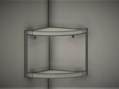 Corner mount holder