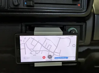 Handyhalterung - phone holder Golf 1 (Cabrio)