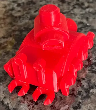 Crustation Commander tank for TONKS board game