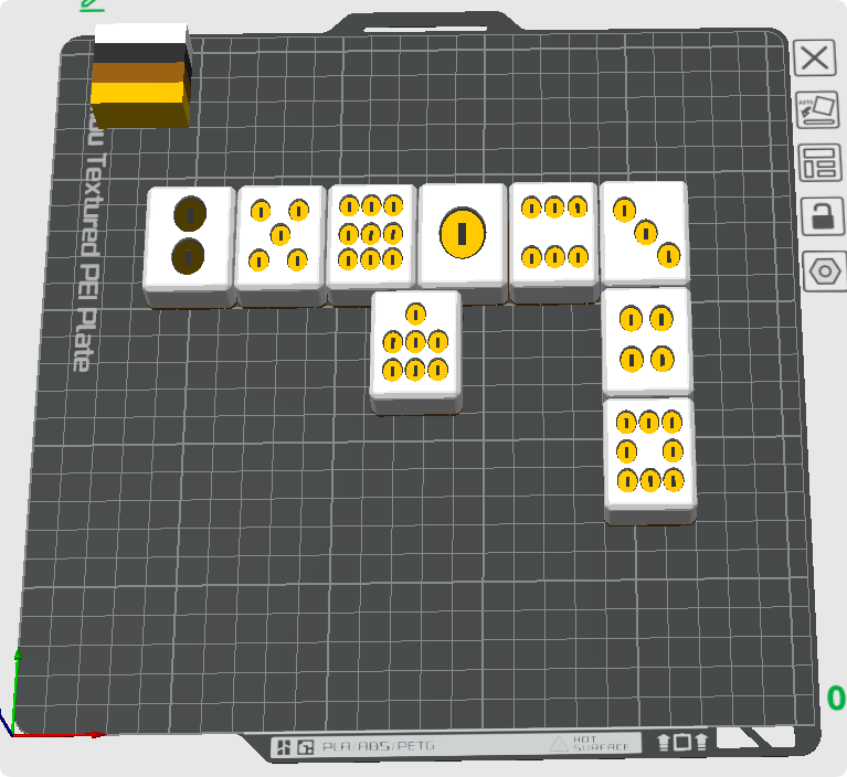 Miniatura 3 do modelo 3D 超级马里奥麻将