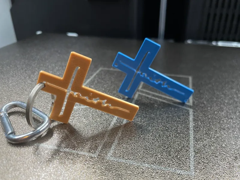 Faith Cross Keychain