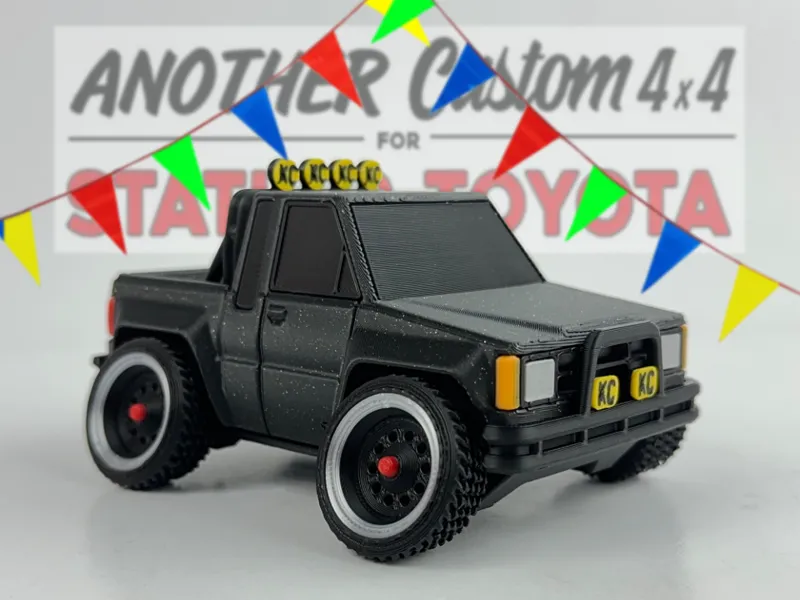Tooned TOYOTA SR5 - Back to the Future