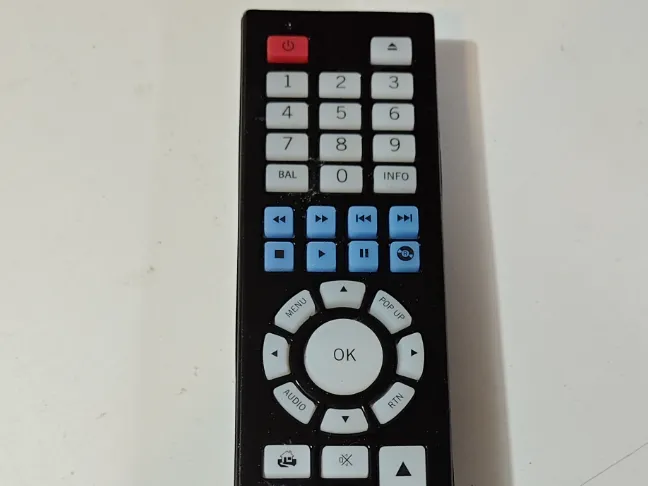 Arcam Amplifier Remote Control front cover