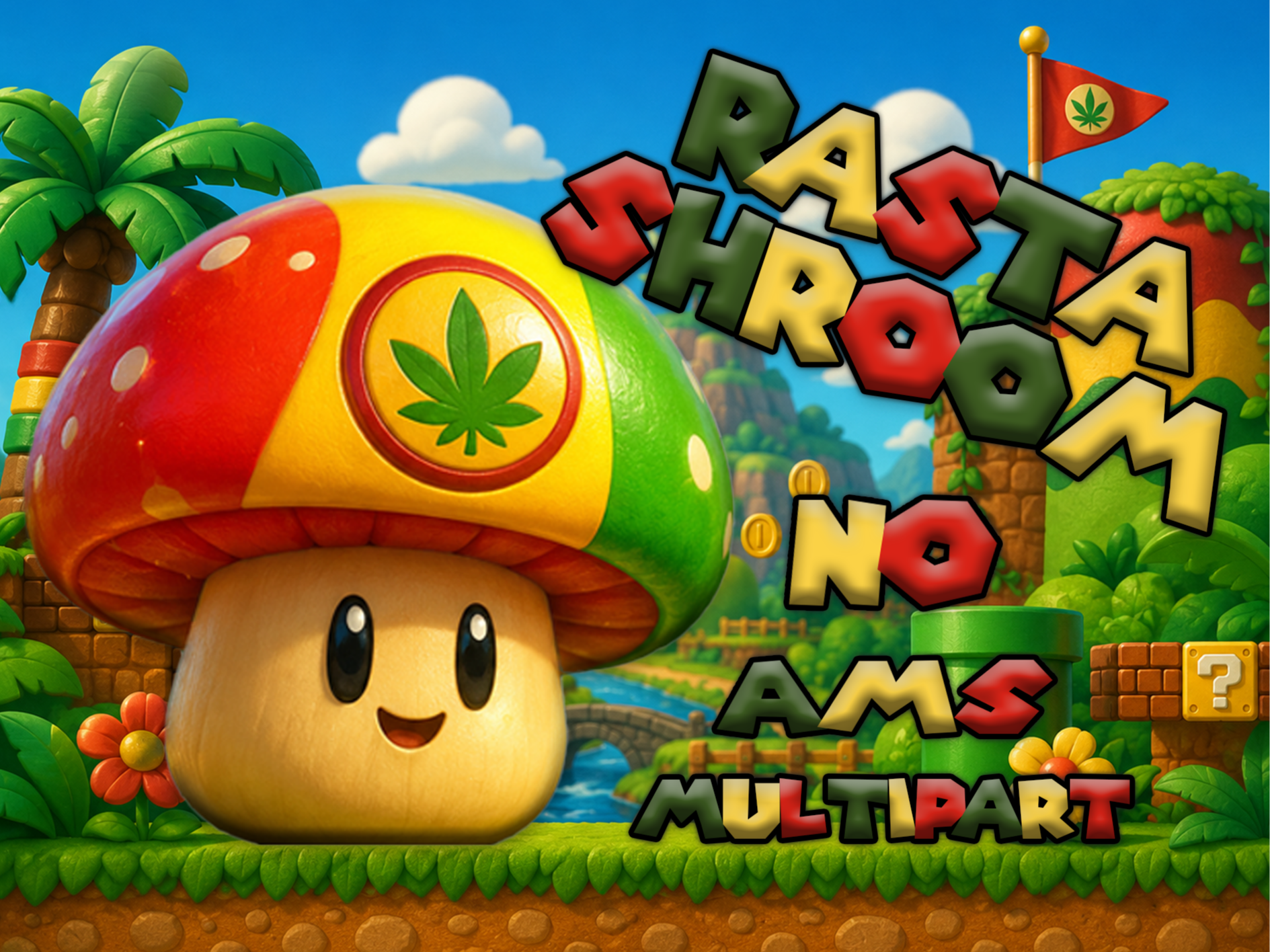 Rasta Shroom - No AMS