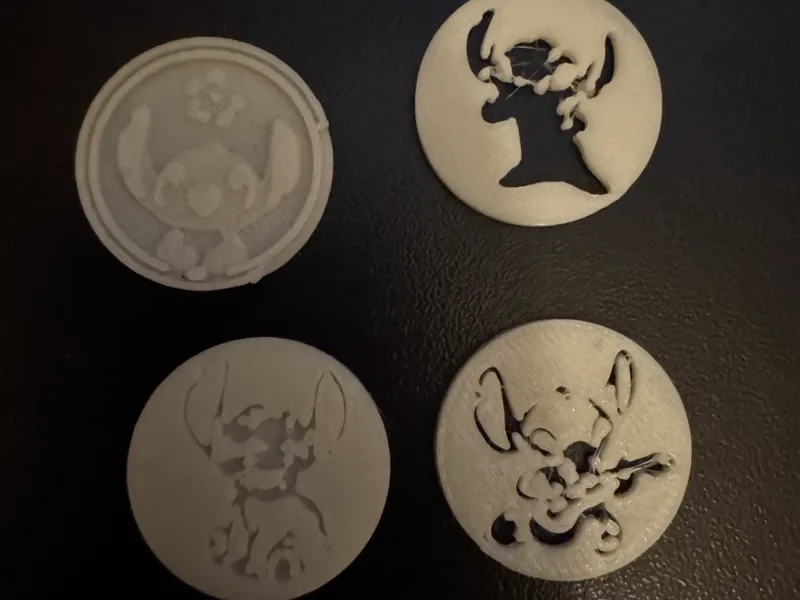 Stitch shopping Cart Coins
