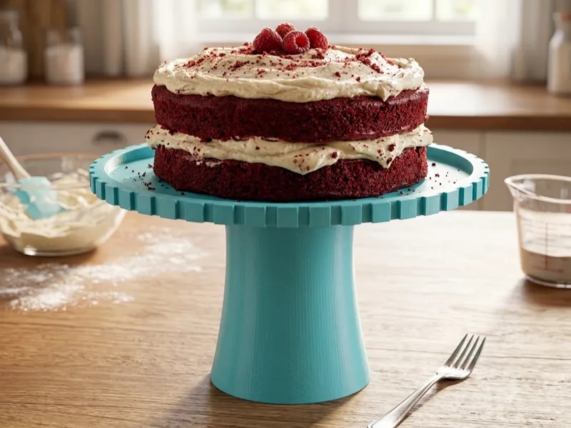 Standard or Gear-Rim Cake Stand