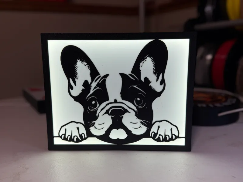 French Bulldog Lightbox