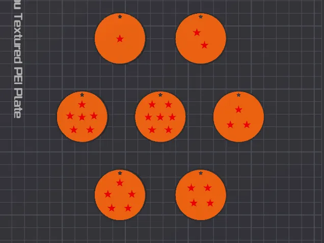 Dragon Balls Keychain