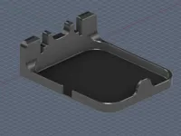 Both driptray and refill 0.2mm layer, 2 walls, 5% infill