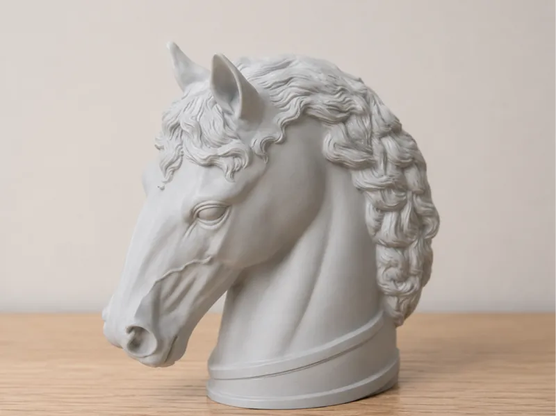 busto de caballo