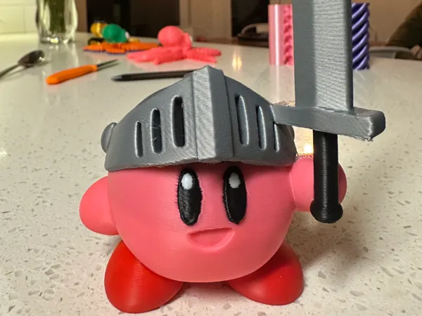 Figurine Kirby chevalier