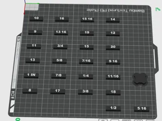 Wrench Organizer Labels