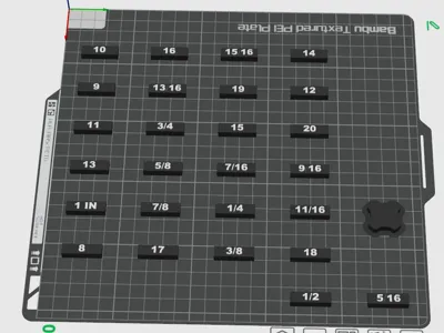 Wrench Organizer Labels