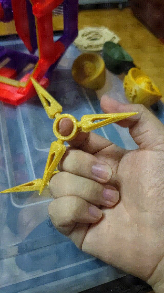 three-edged dart